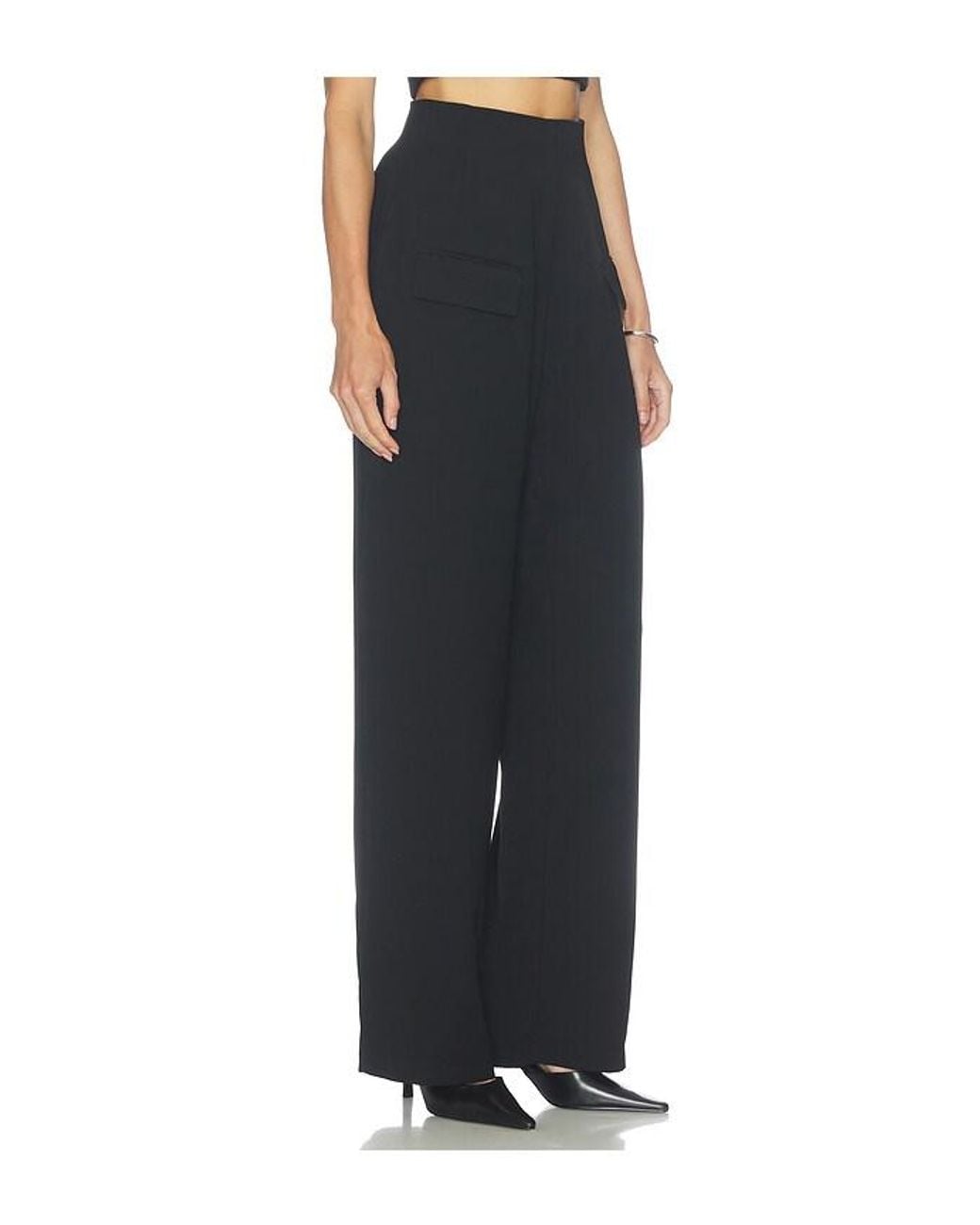 Odd Muse Black Wide Leg Trousers