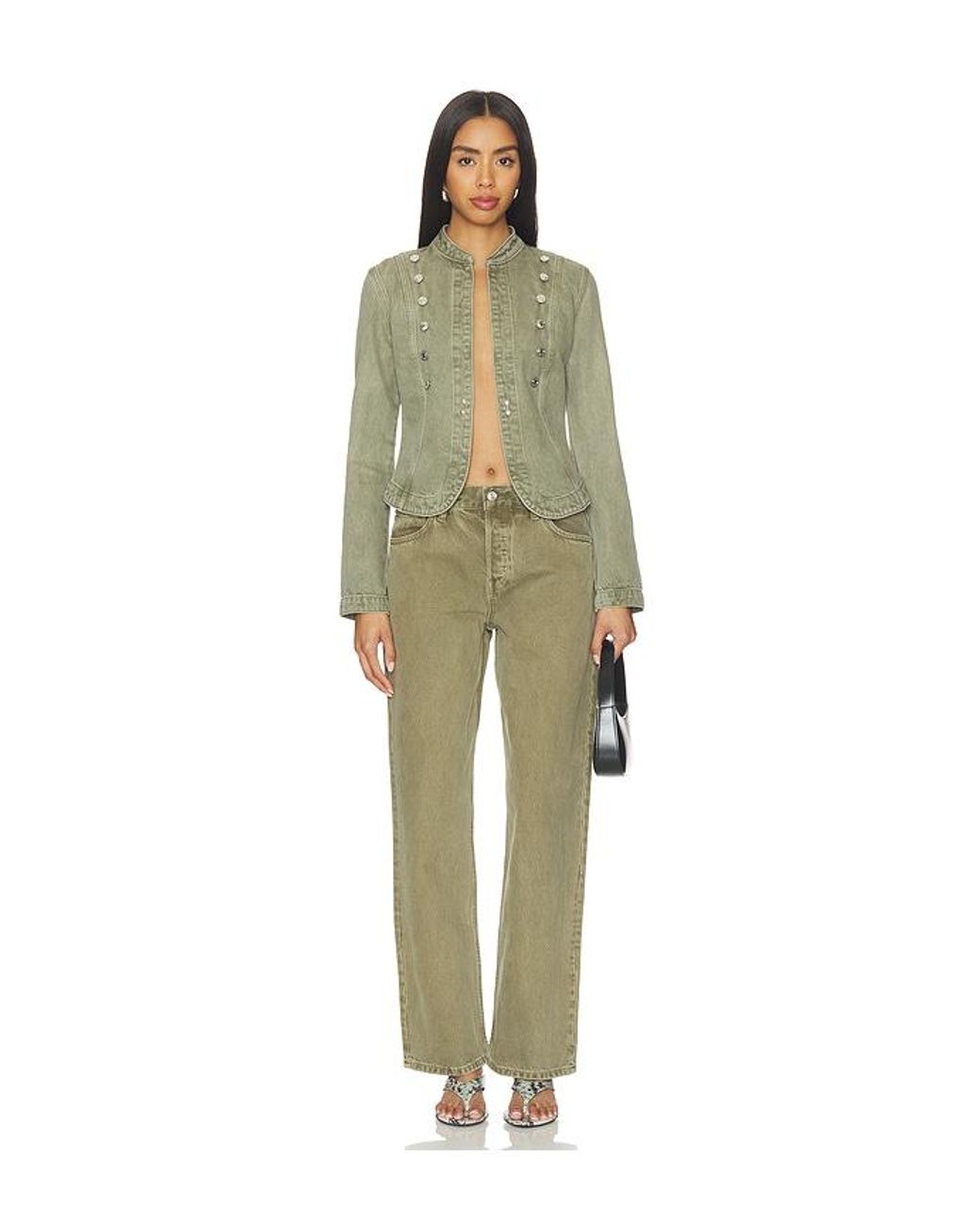 EB DENIM Green Calla Jacket