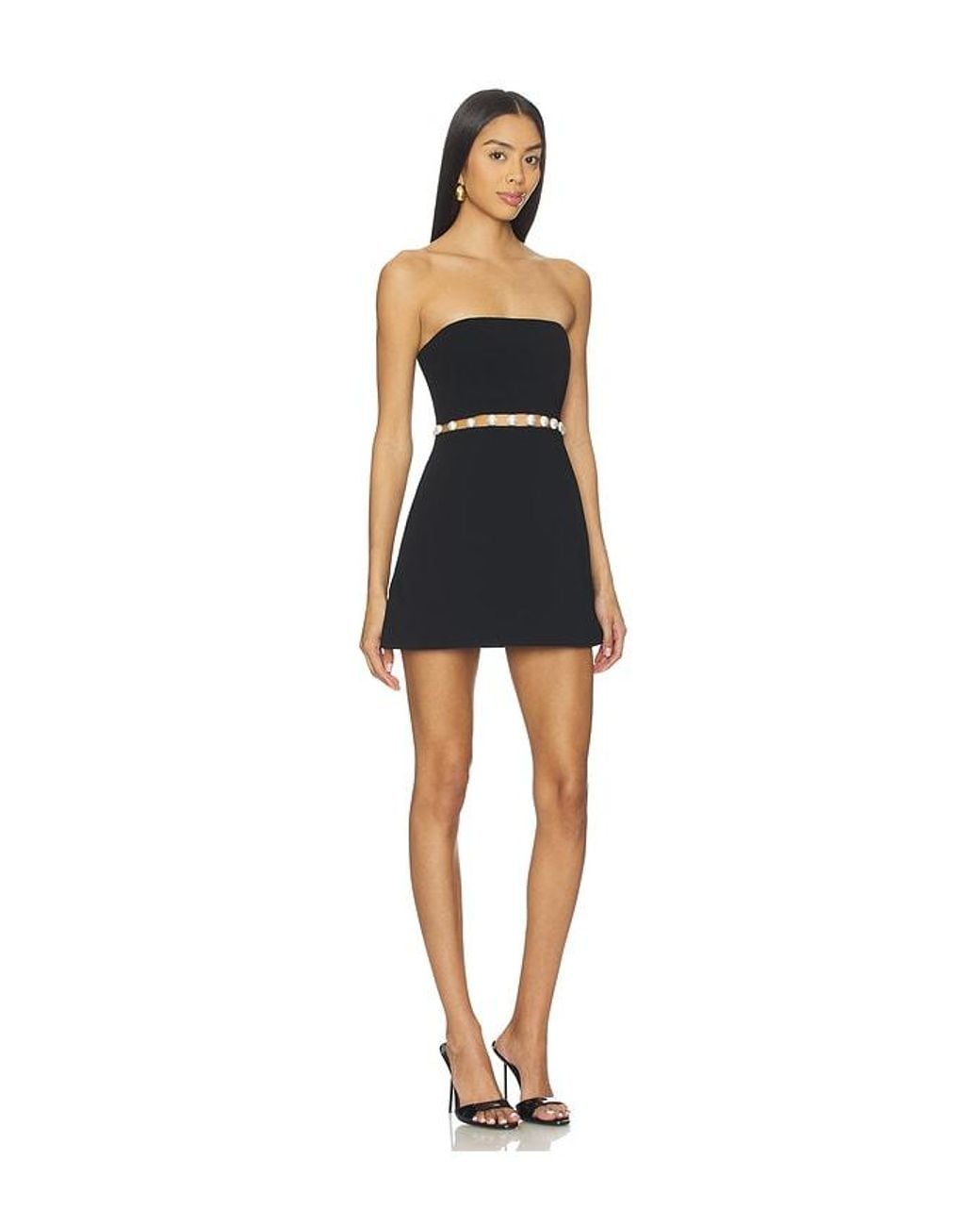 retroféte Black Katie Dress