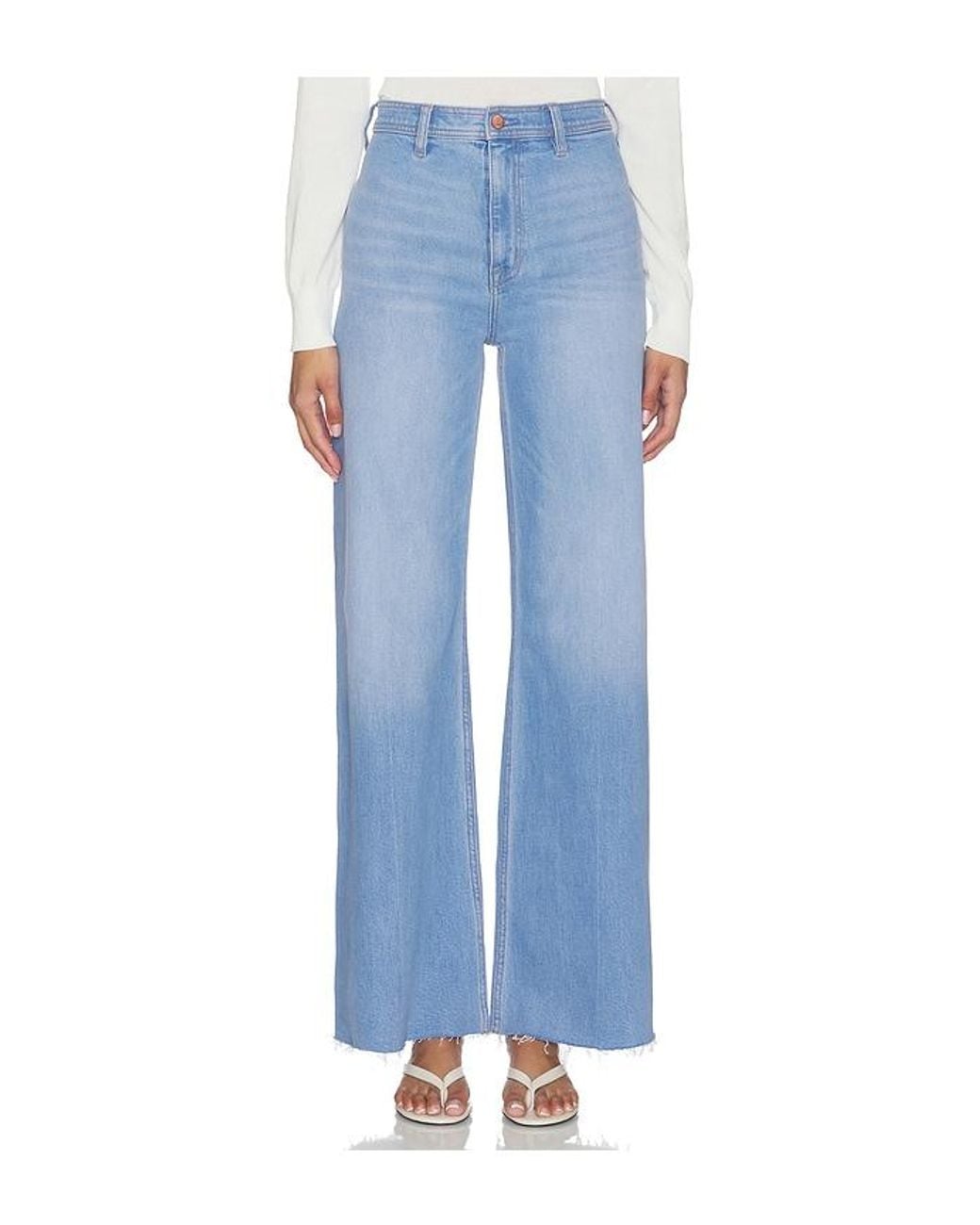 Pistola Blue Penny High Rise Wide Leg Jeans