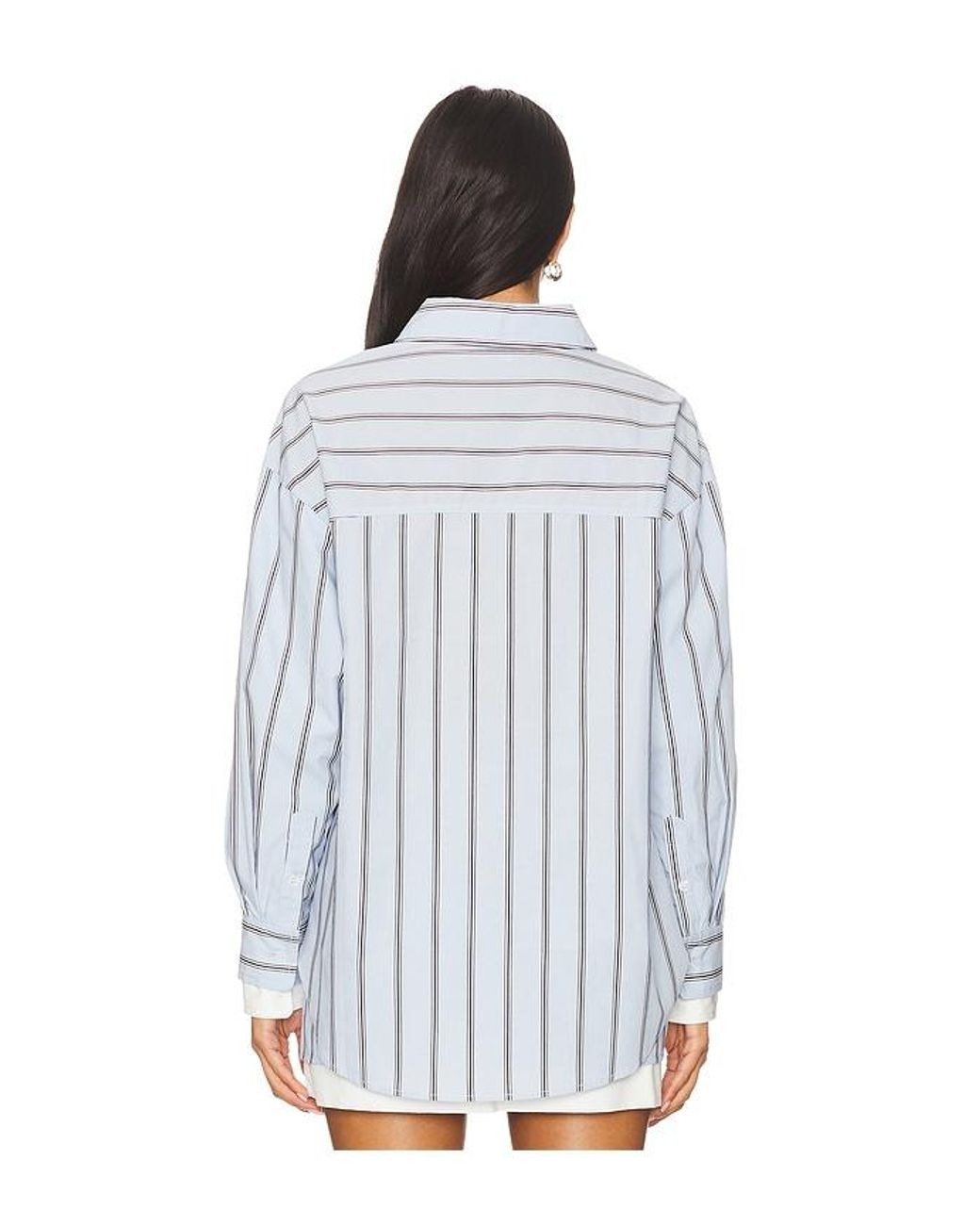 Line & Dot White Leia Shirt