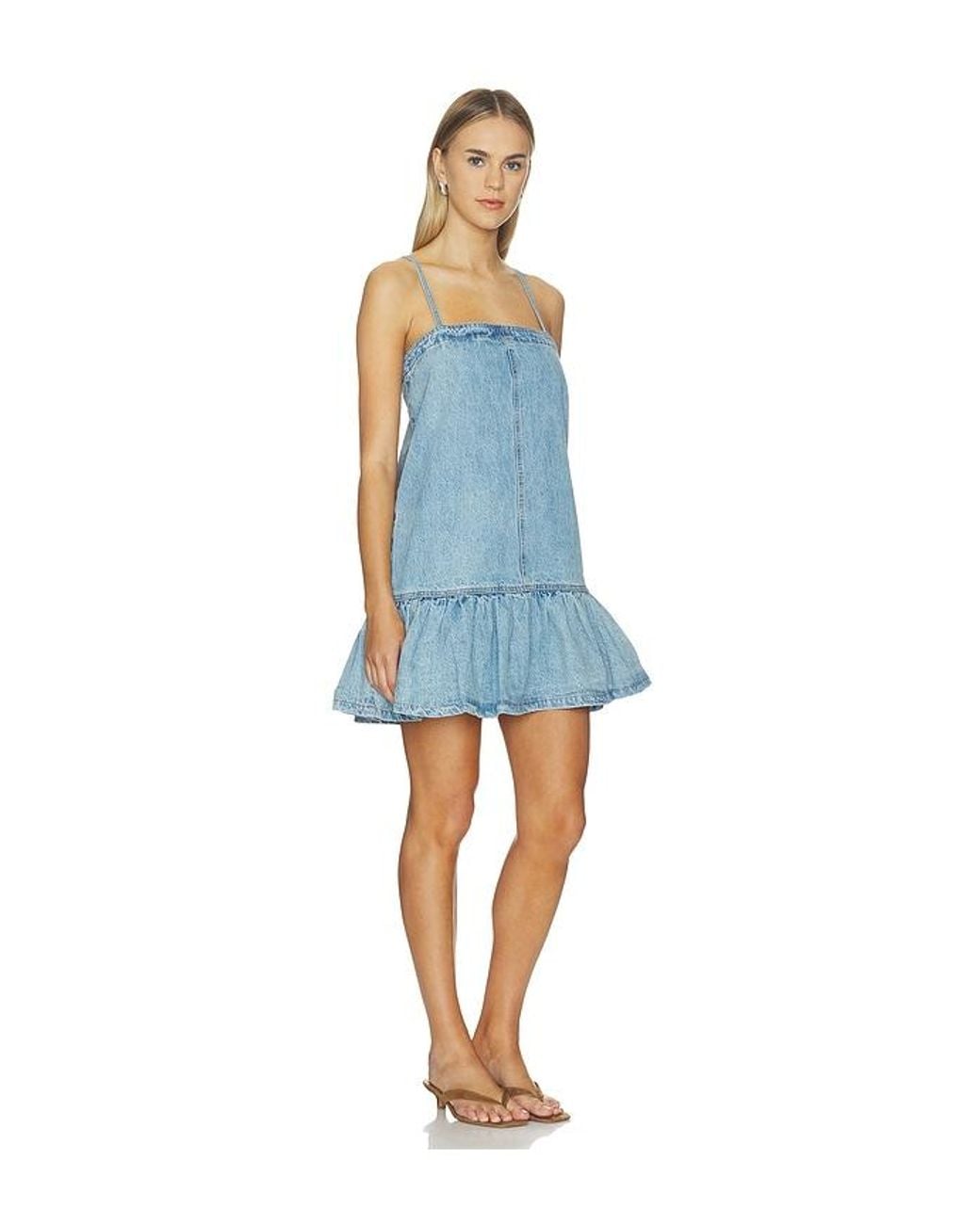 Blank NYC Blue Denim Mini Dress