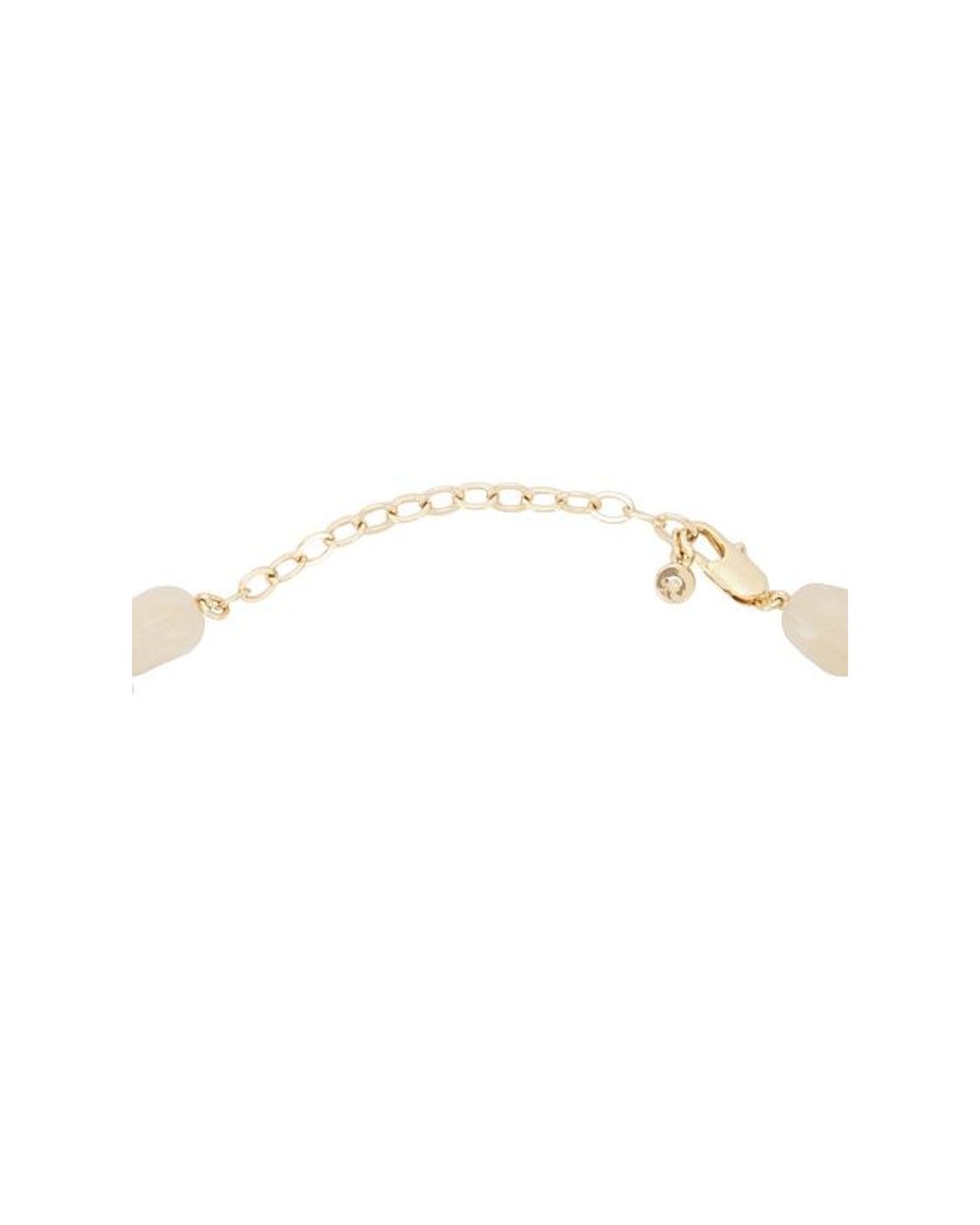 Ettika White Serene Stone Necklace