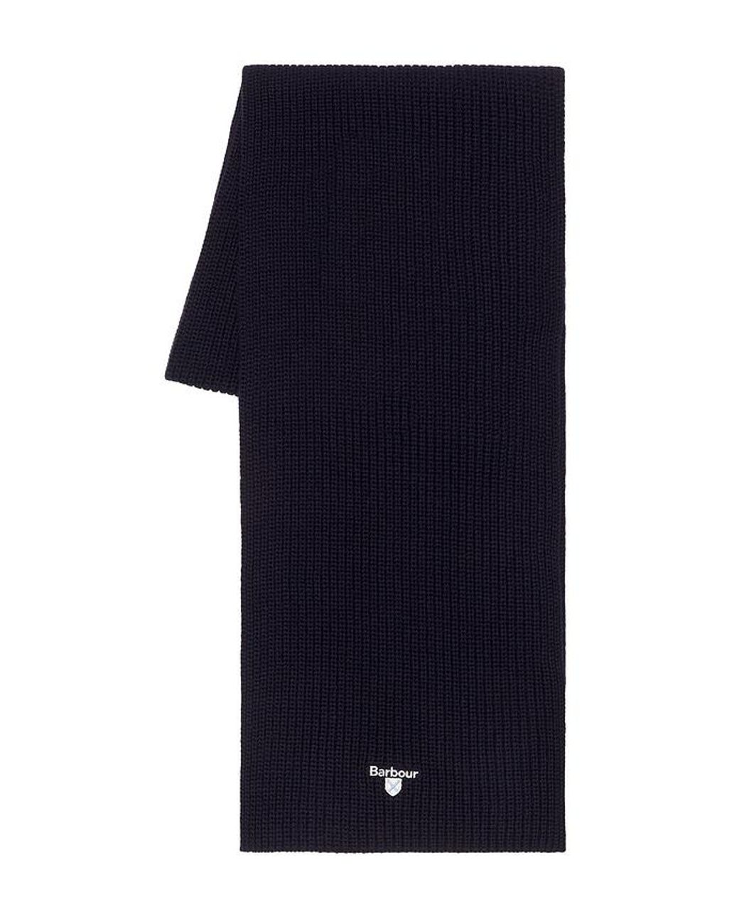 Barbour Blue Cascade Beanie & Scarf Set for men