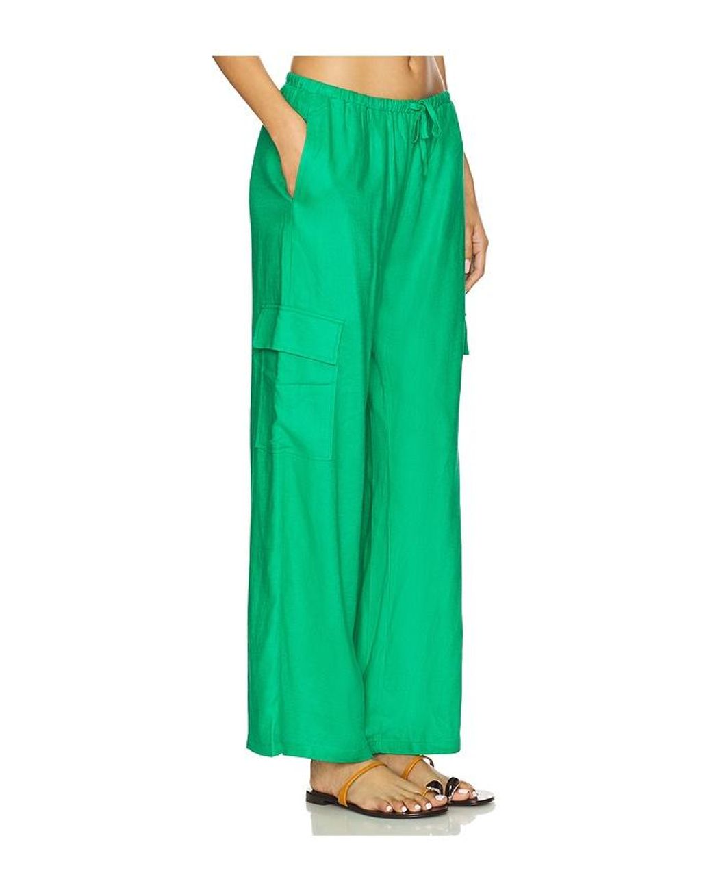 Beach Riot Green Amara Pant