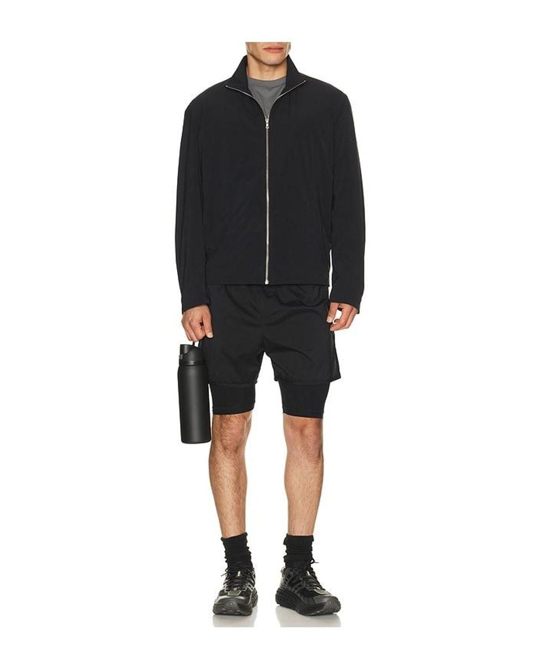 True Tribe Black Run Short for men