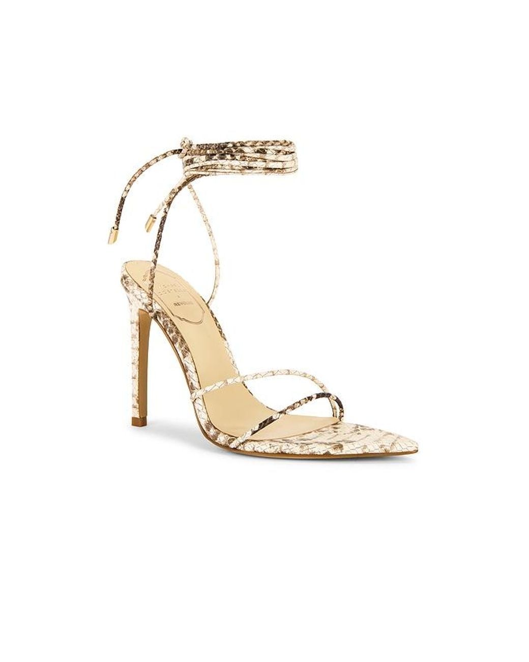 Michael Costello White X Revolve Diego Heel