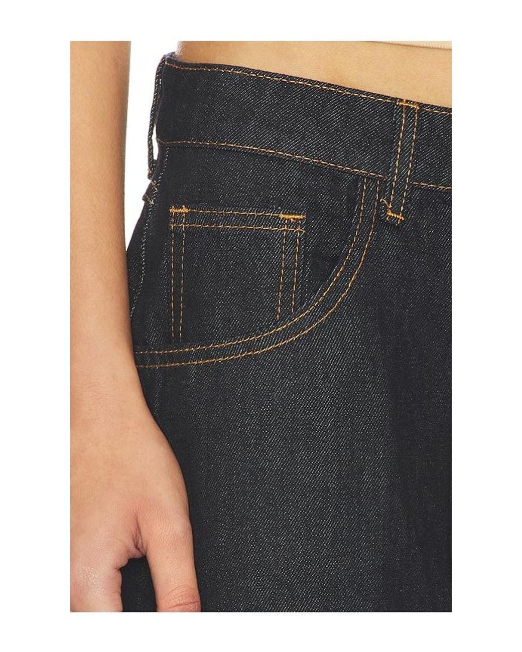 Lioness Black Horseshoe Cropped Jeans