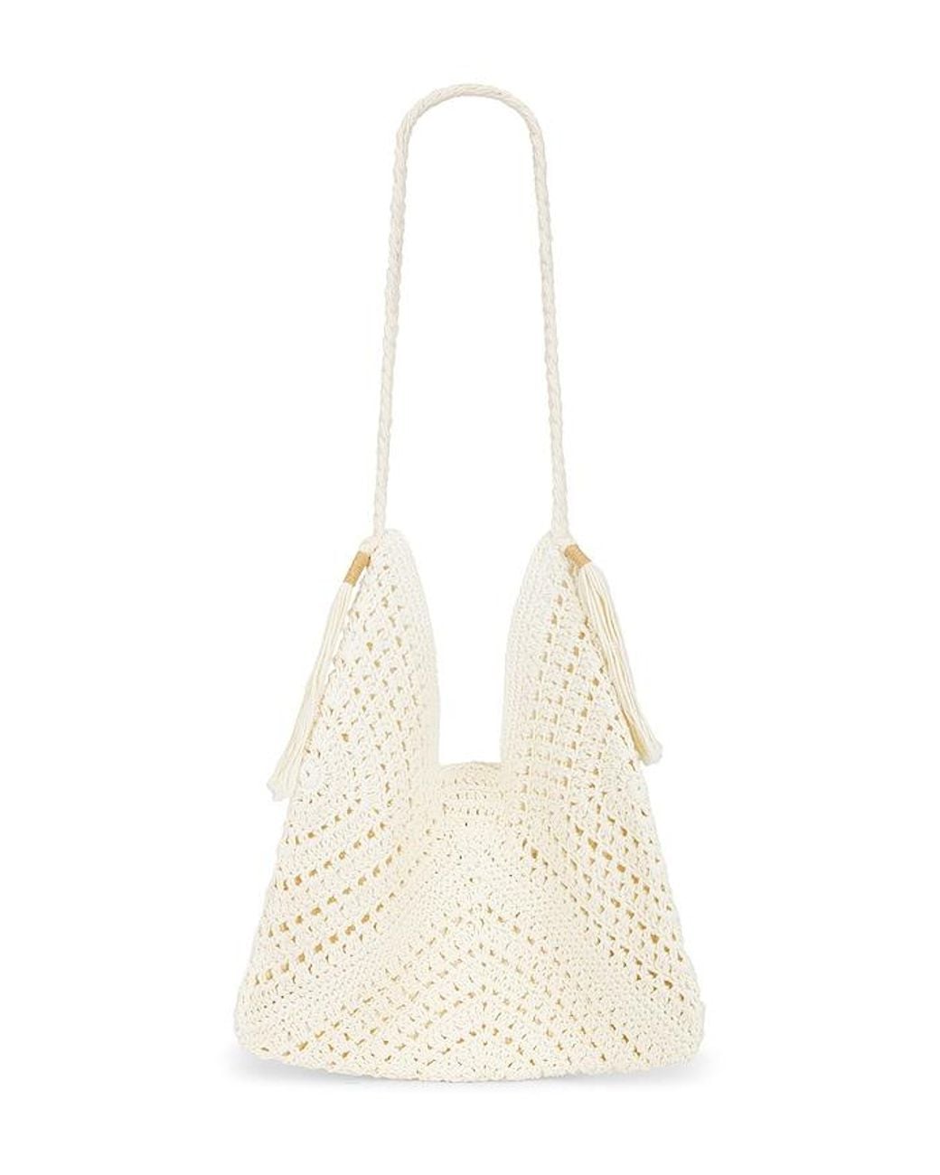Lovers + Friends White Cameron Handbag