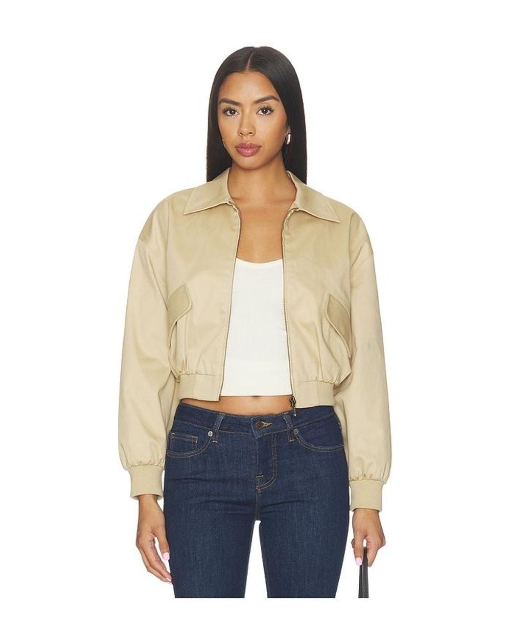 AMERI TWILL JACKET LIKE TOP Ameri vintage TWILL JACKET LIKE TOP 