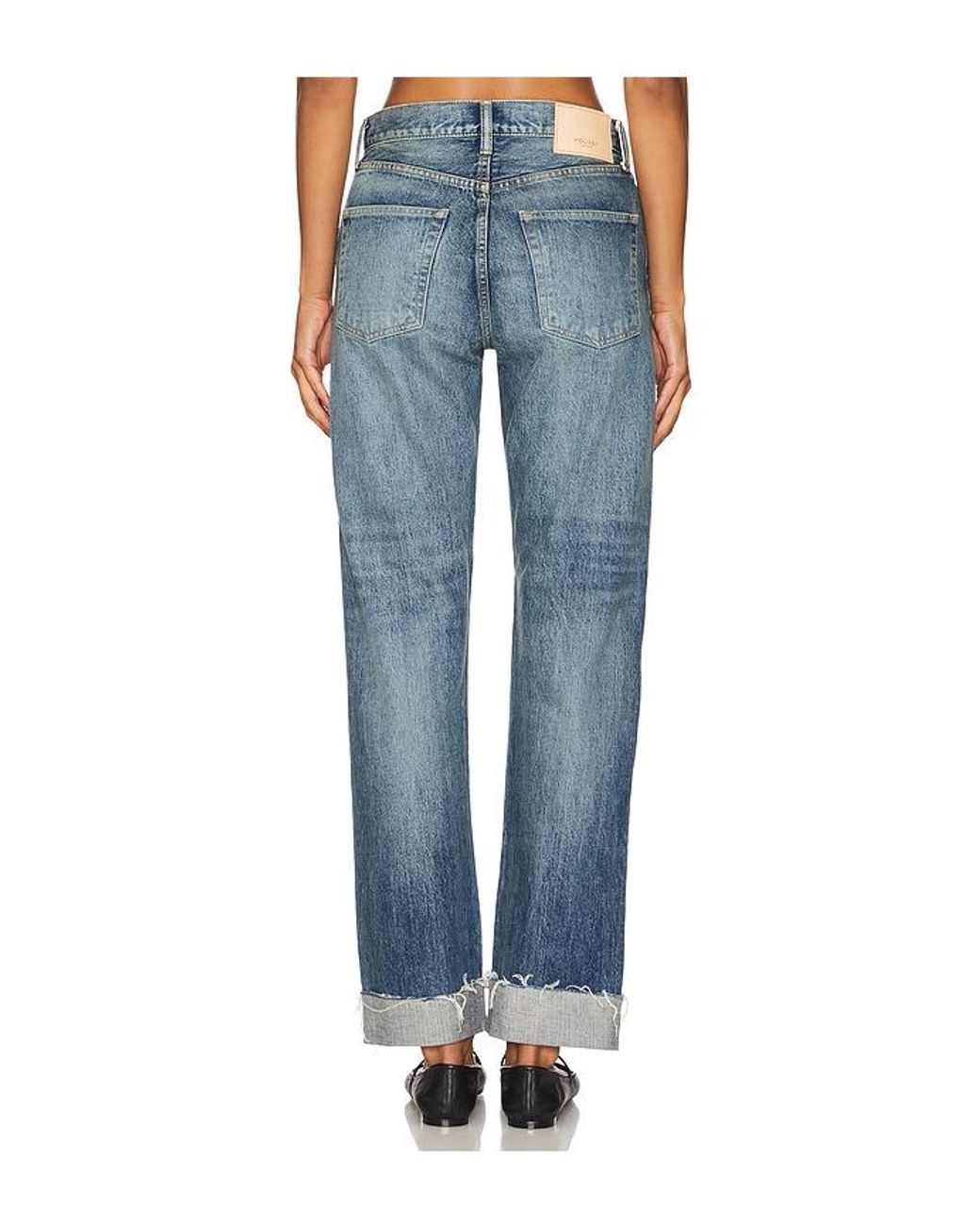 Moussy Blue Hopewell Straight Jeans
