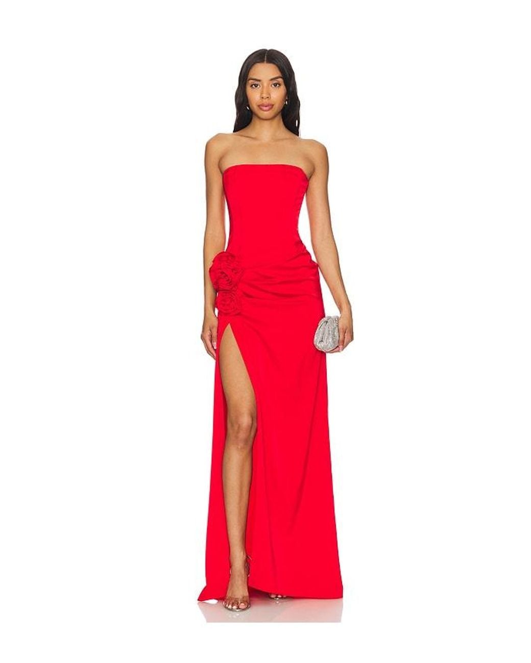 ROBE DE SOIRÉE JAKE en Red Nbd
