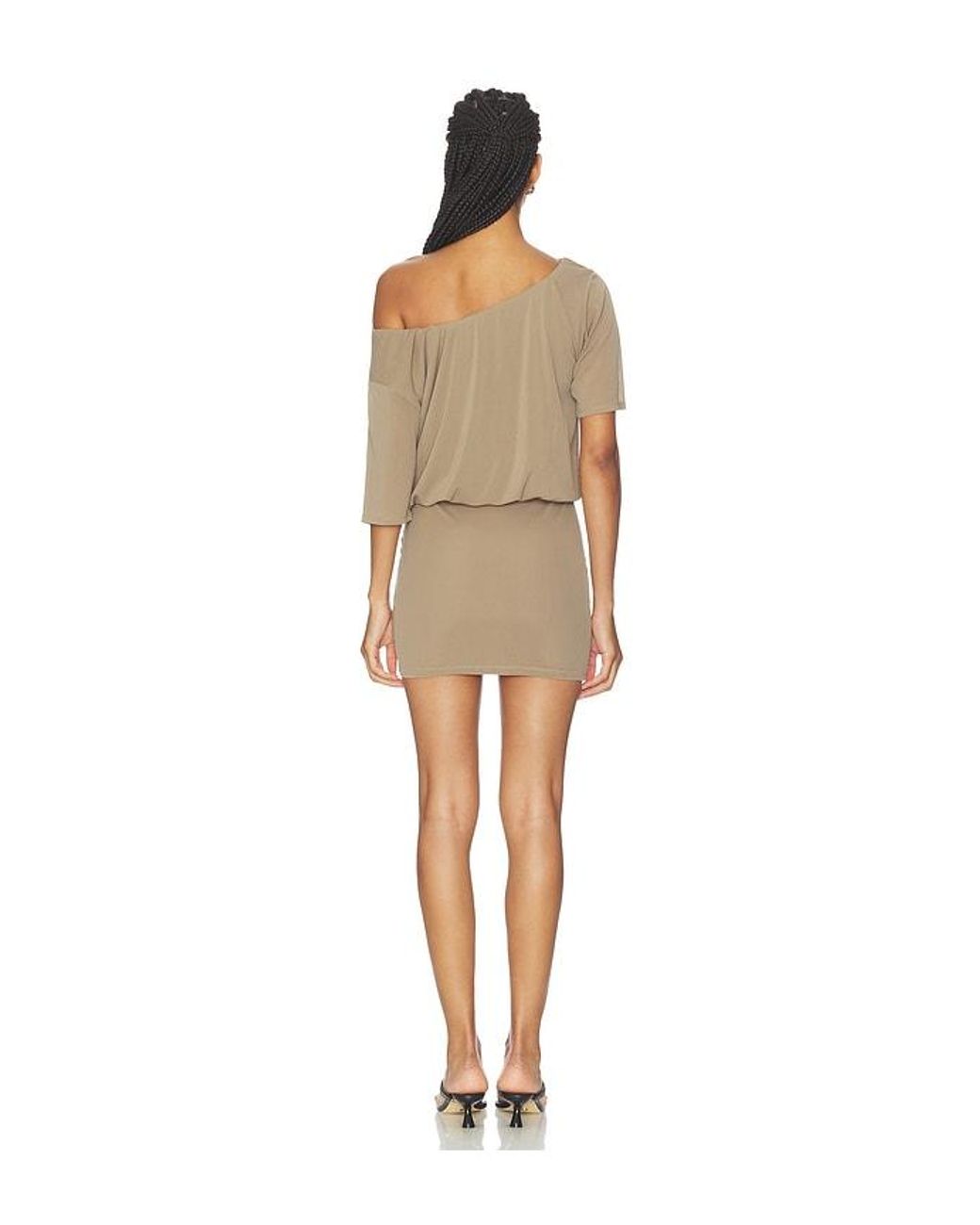 superdown Natural Olya Mini Dress