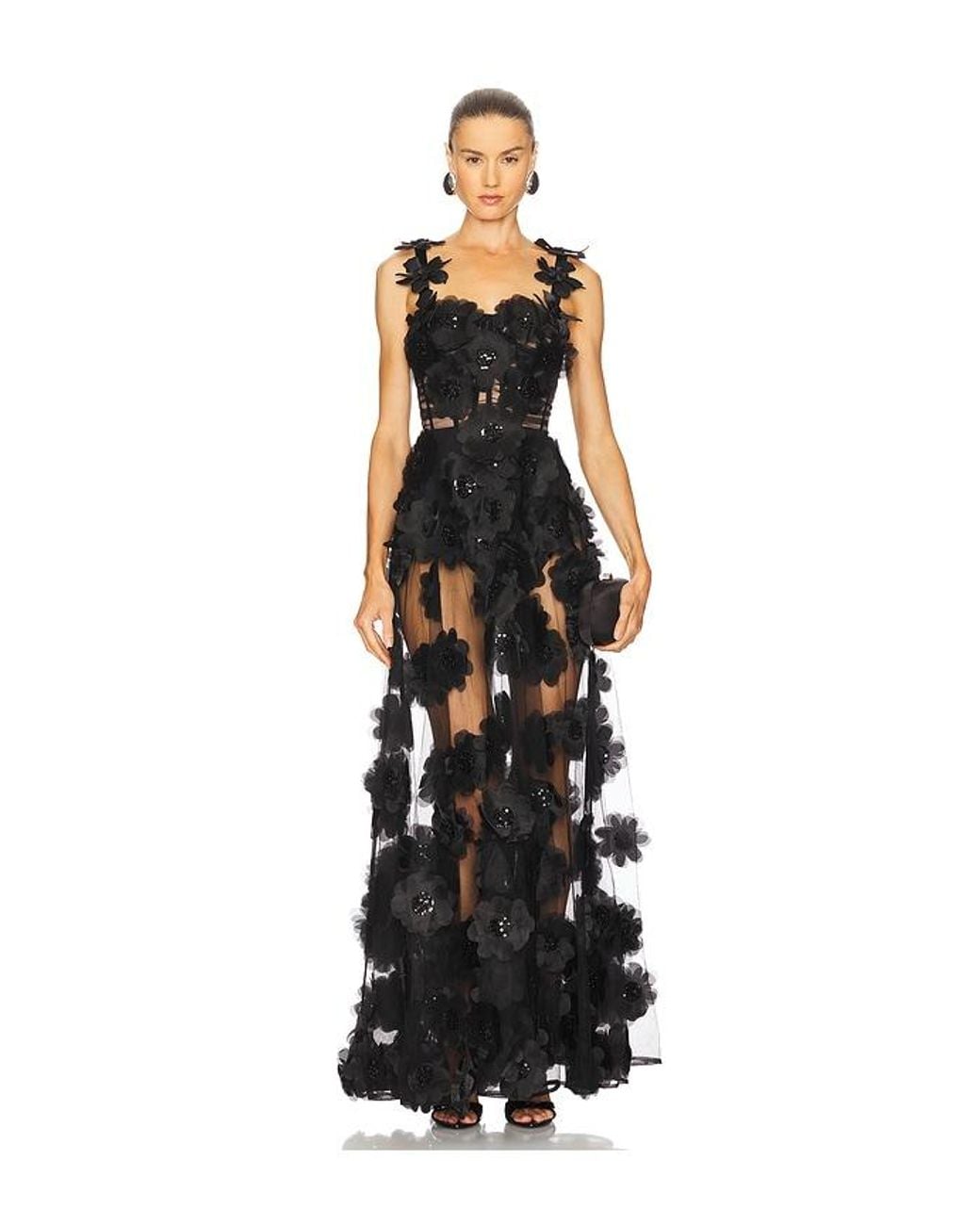 Bronx and Banco Black Rosalie Noir Gown