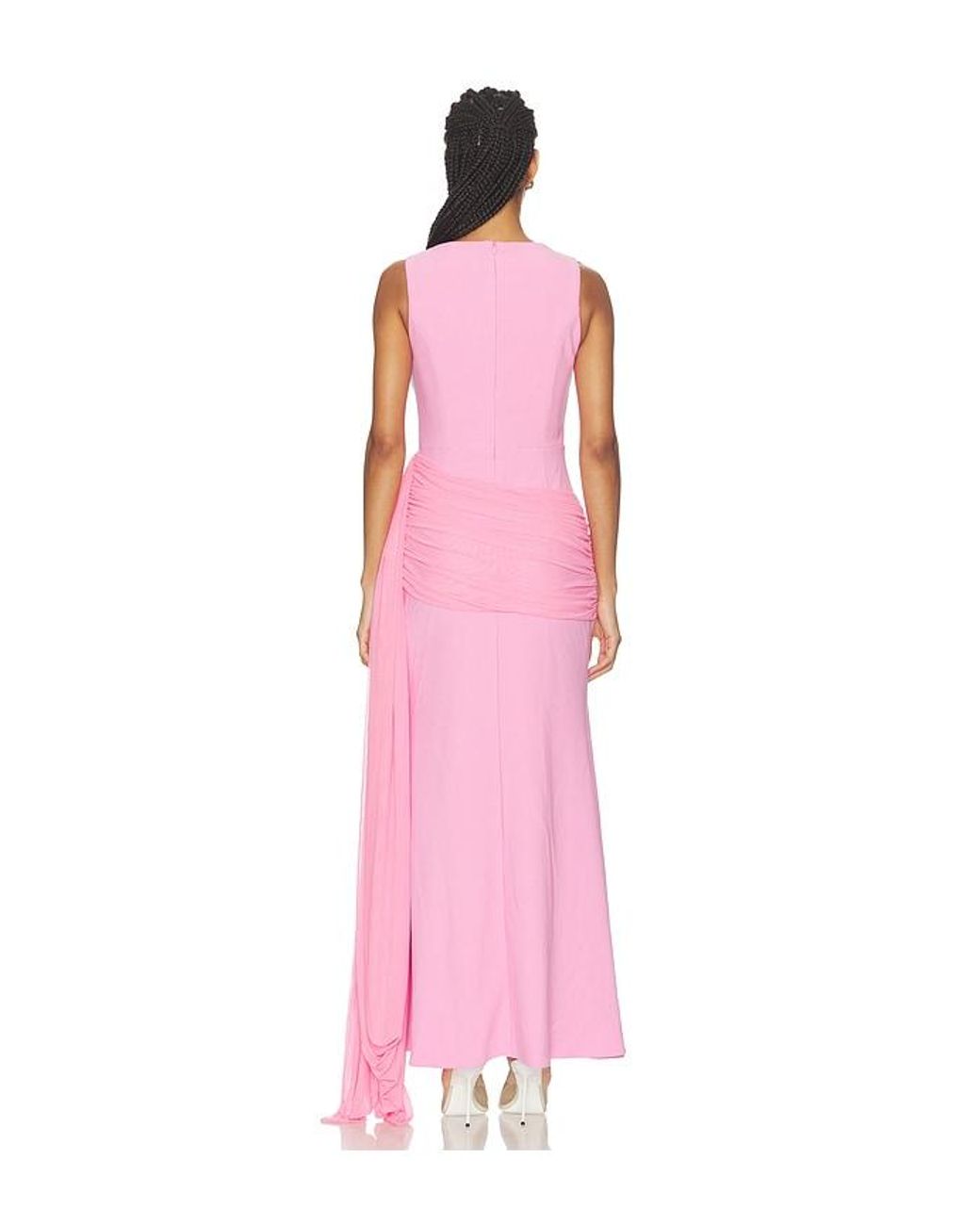 Elliatt Pink Amelina Sash Gown
