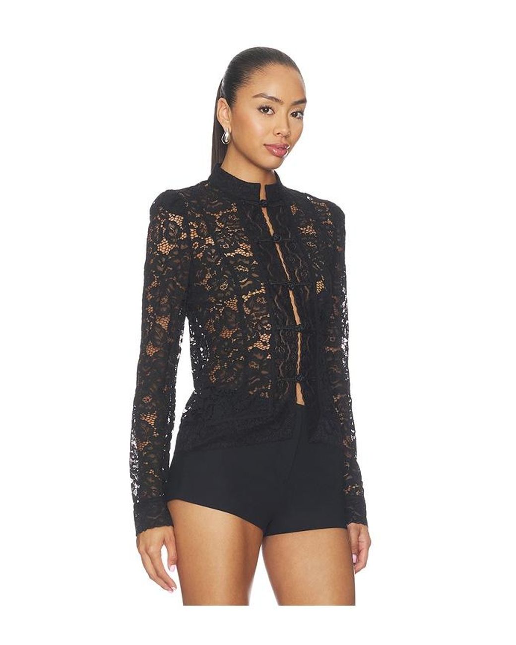 Sister NY Black Genevieve Top
