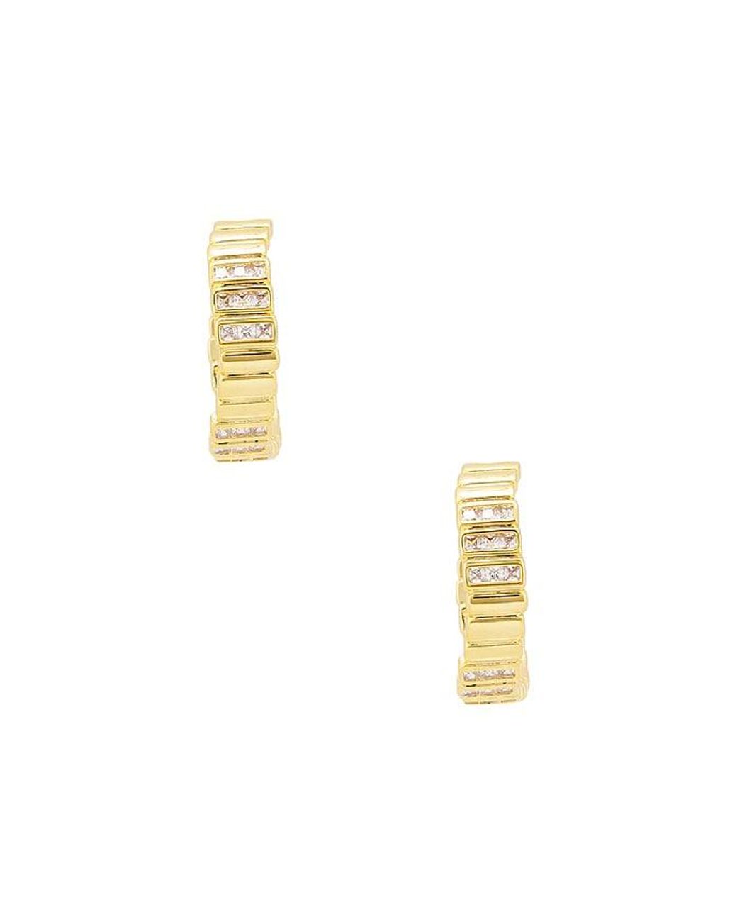 Lovers + Friends Metallic Calandra Earrings