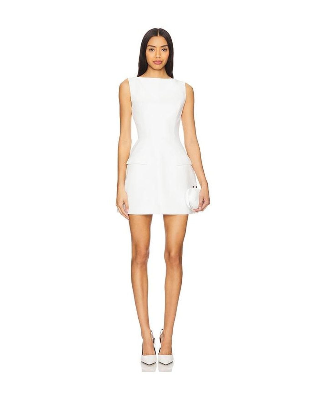 Amanda Uprichard White Banco Dress