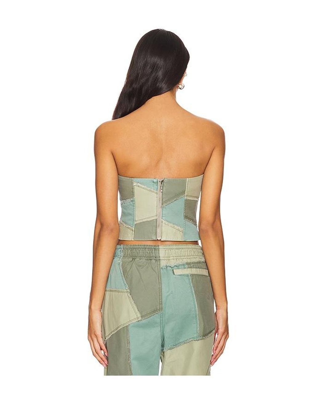 Lovers + Friends Multicolor Nakita Corset Top