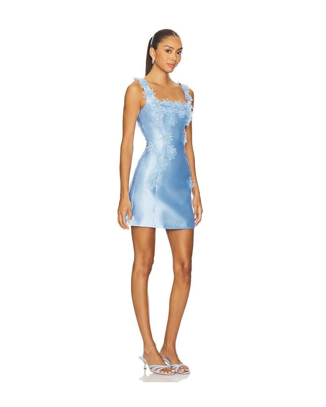 Elliatt Blue Elder Mini Dress