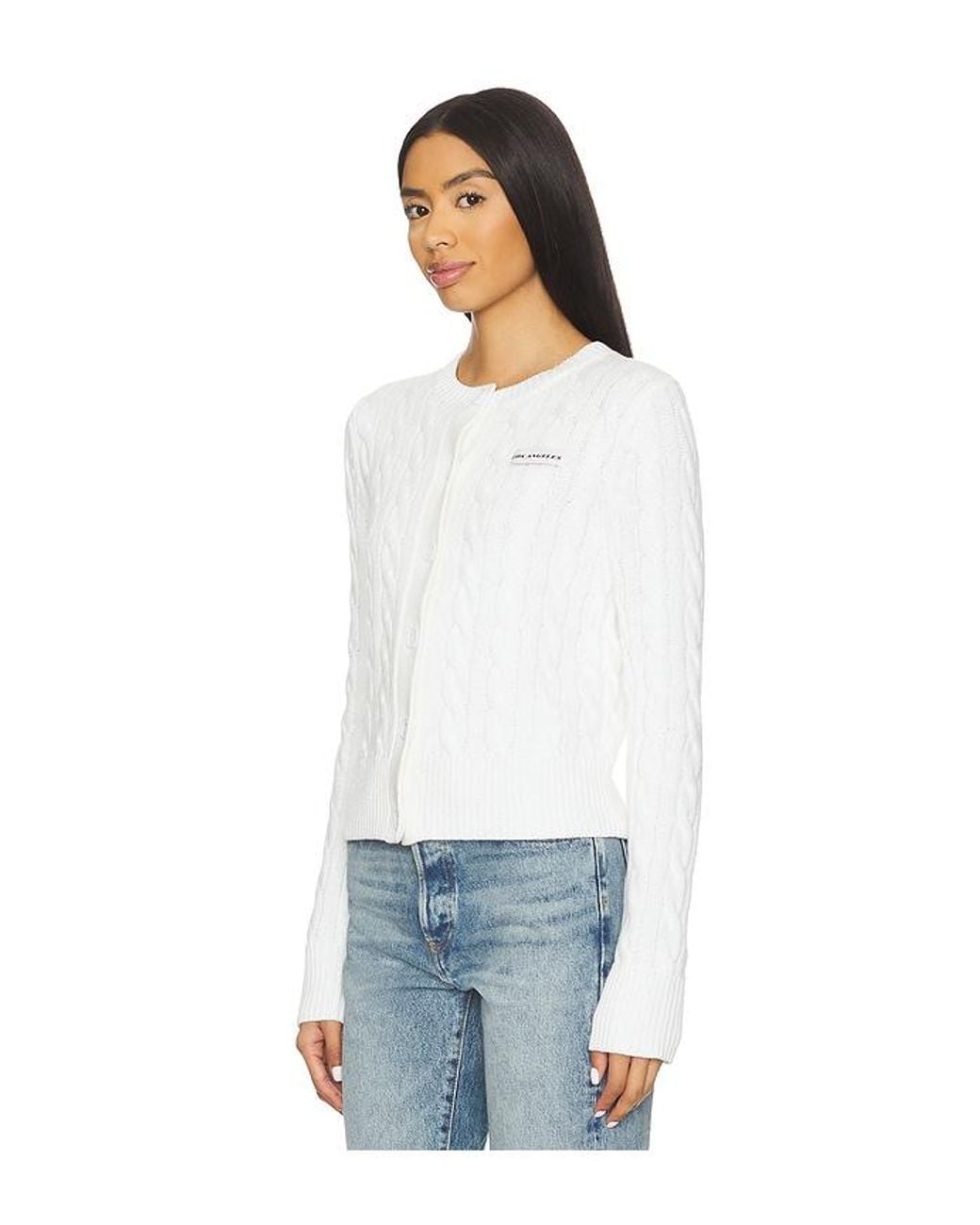Terez White X Revolve Lakers Knit Cardigan