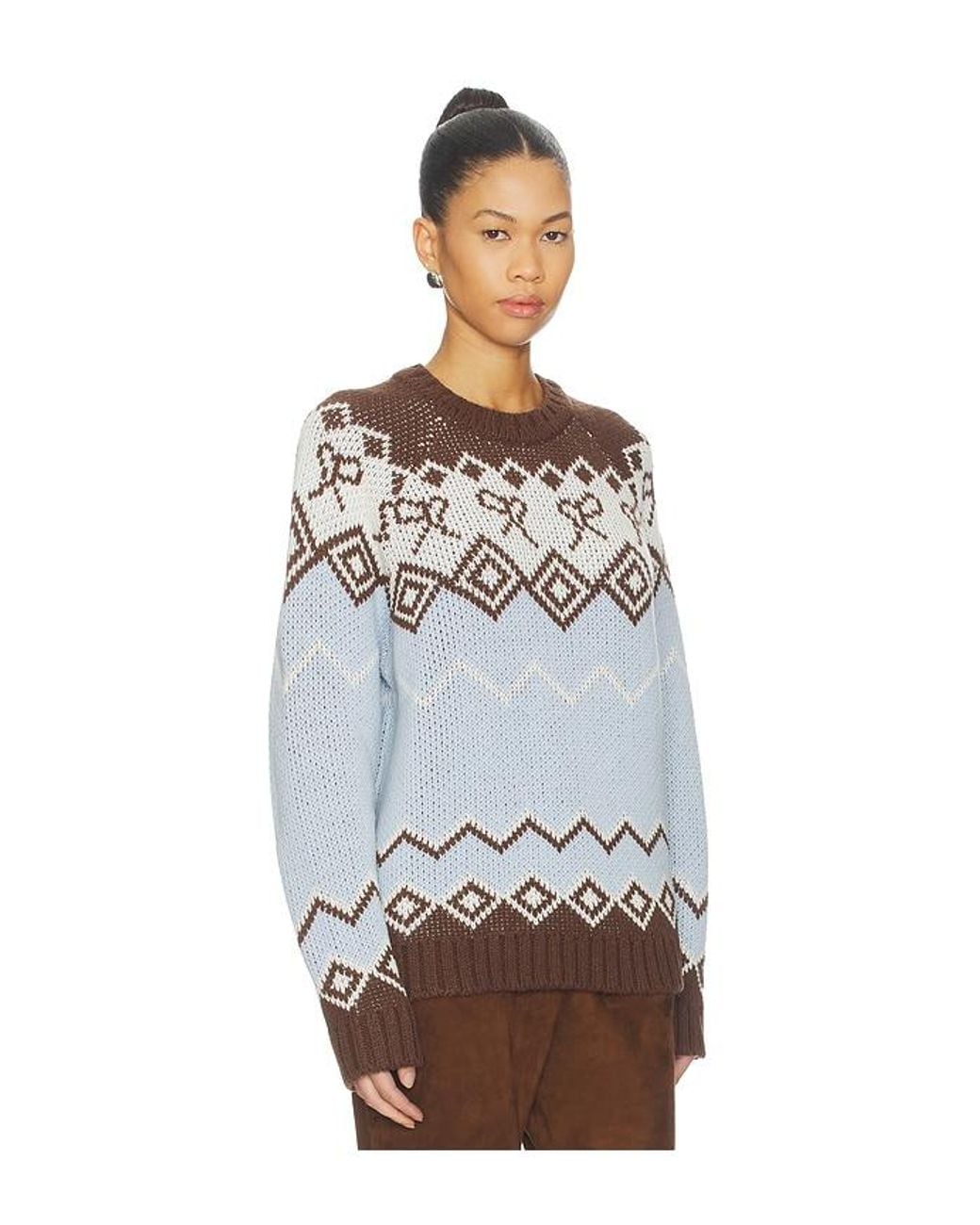 Siedres Multicolor Celeste Sweater