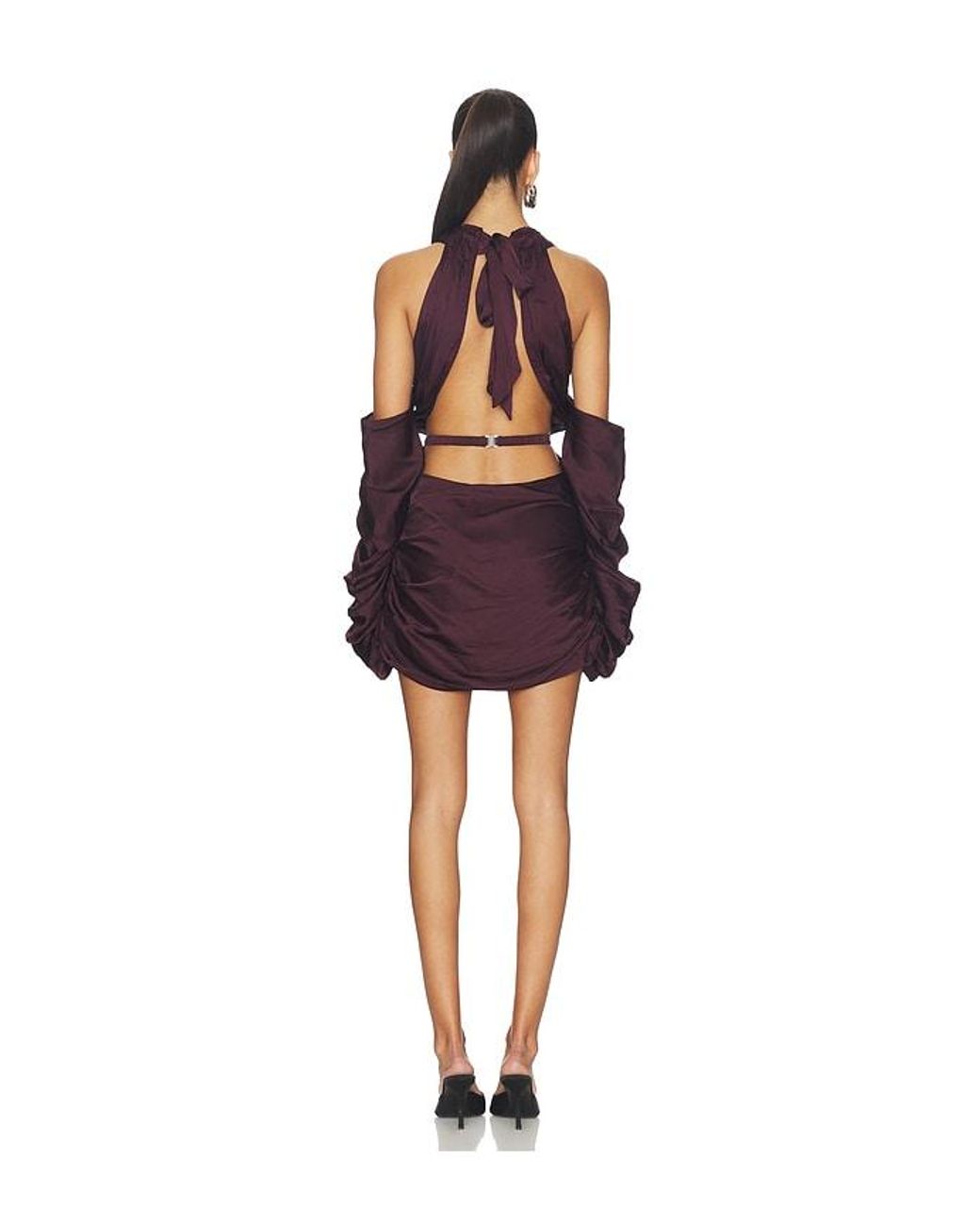 AMOR MIA Black No Strings Attached Dress
