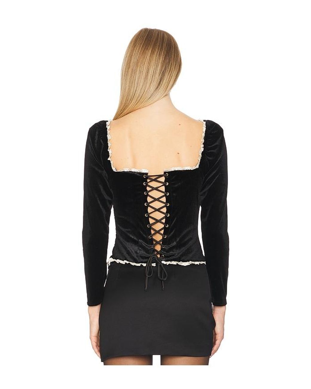 Briella Top En Color Negro Talla (También En Xs) Astr de color Black