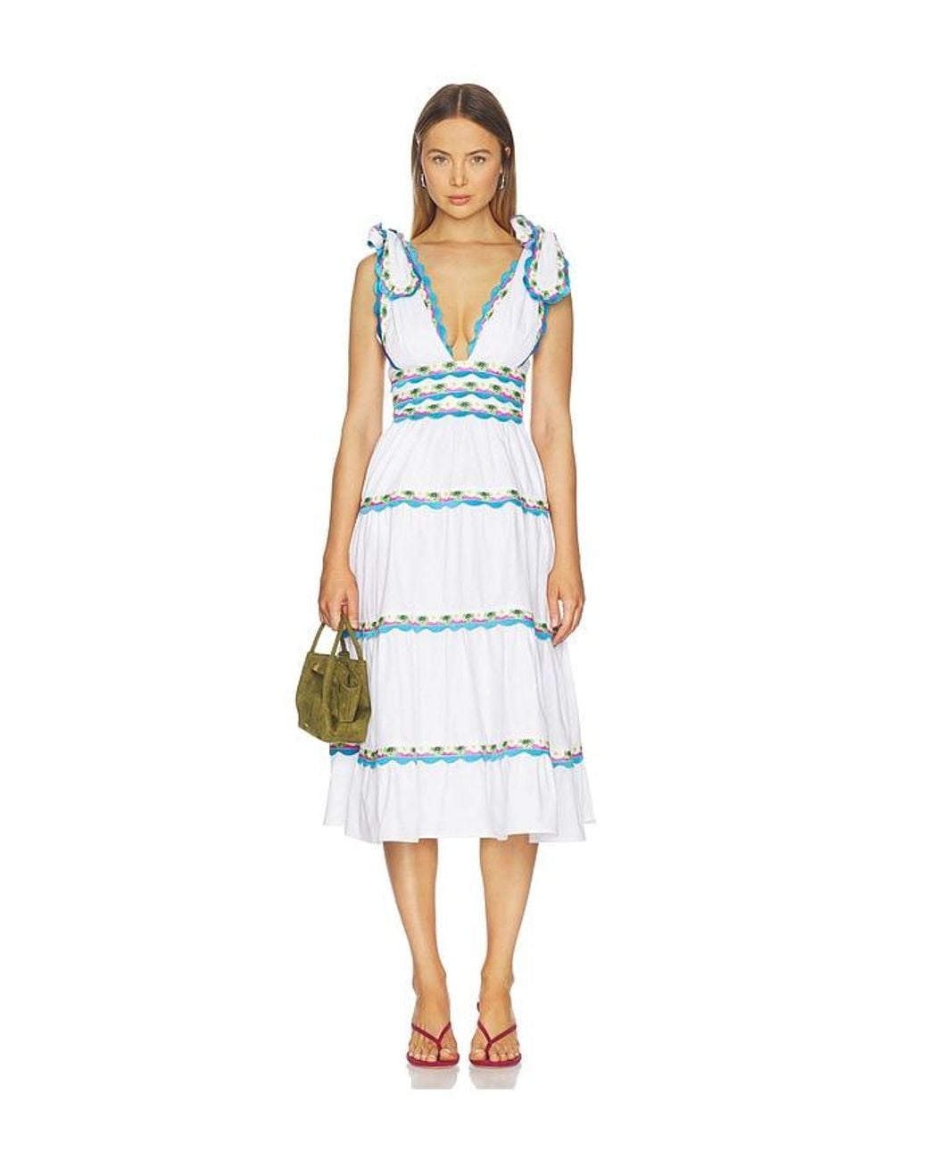 Celiab White Chelili Dress