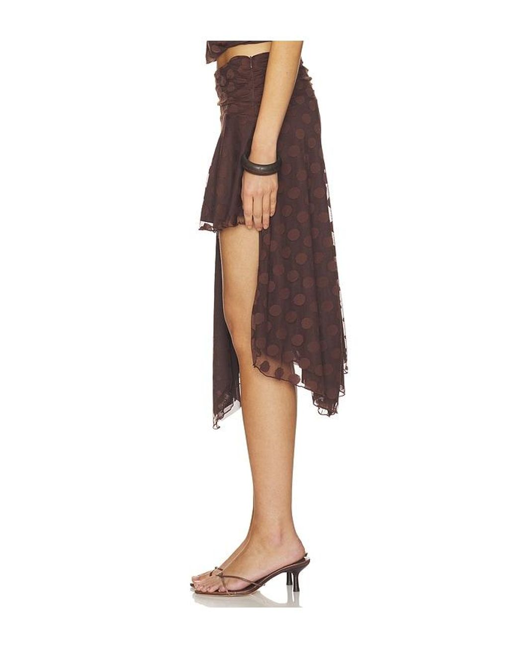 SOVERE Brown Blyth Skirt