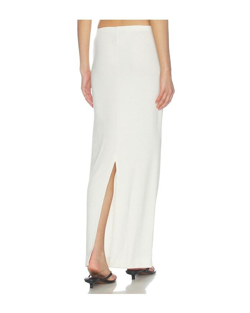 WAO White Maxi Skirt
