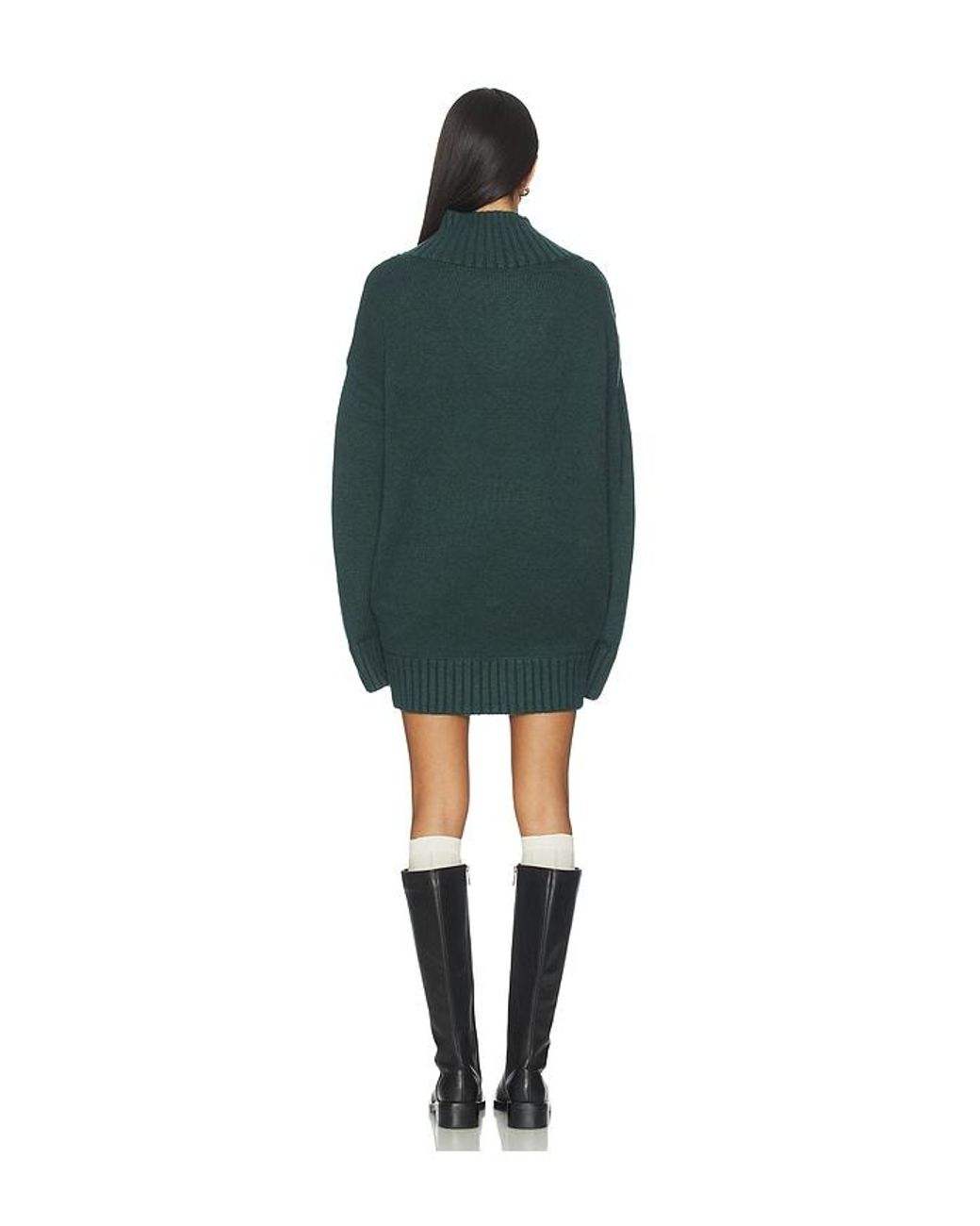 SER.O.YA Blue Dessa Chunky Sweater Dress