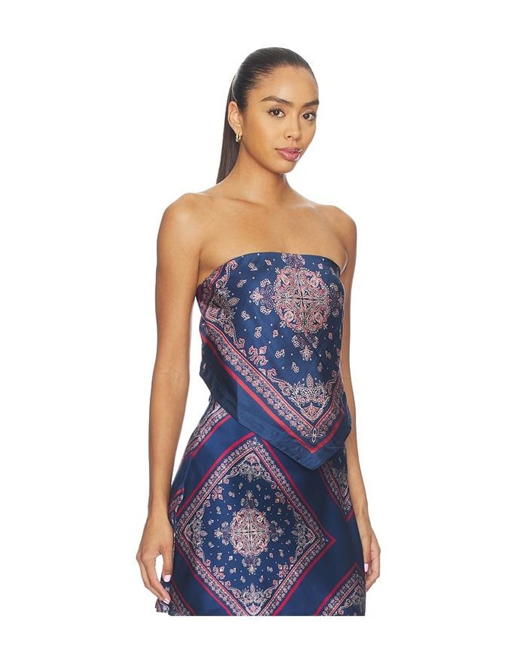 Cami NYC Blue Juli Strapless Camisole
