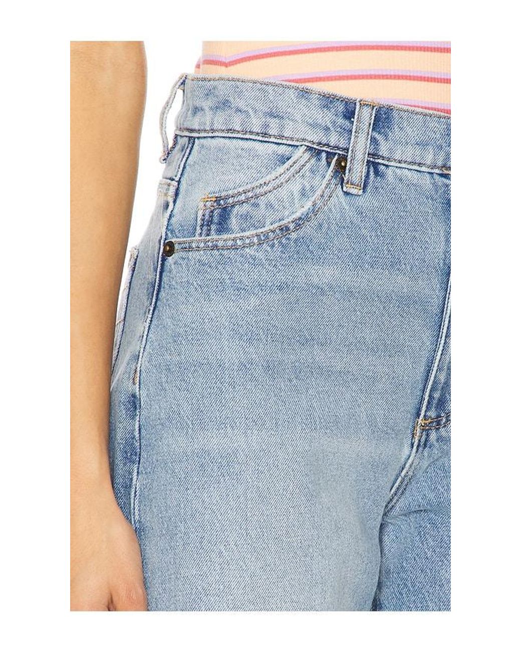Rolla's Blue Gigi Barrel Jeans