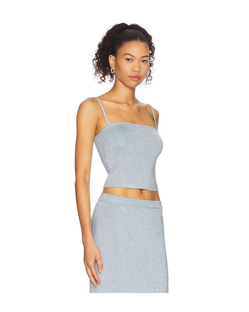 Lovers + Friends Blue Carla Tank