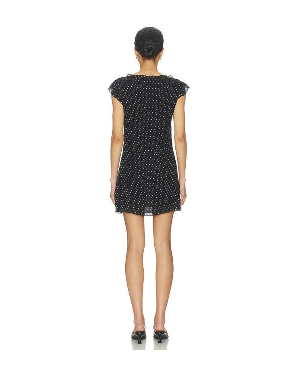 Lioness Black Mariner Mini Dress