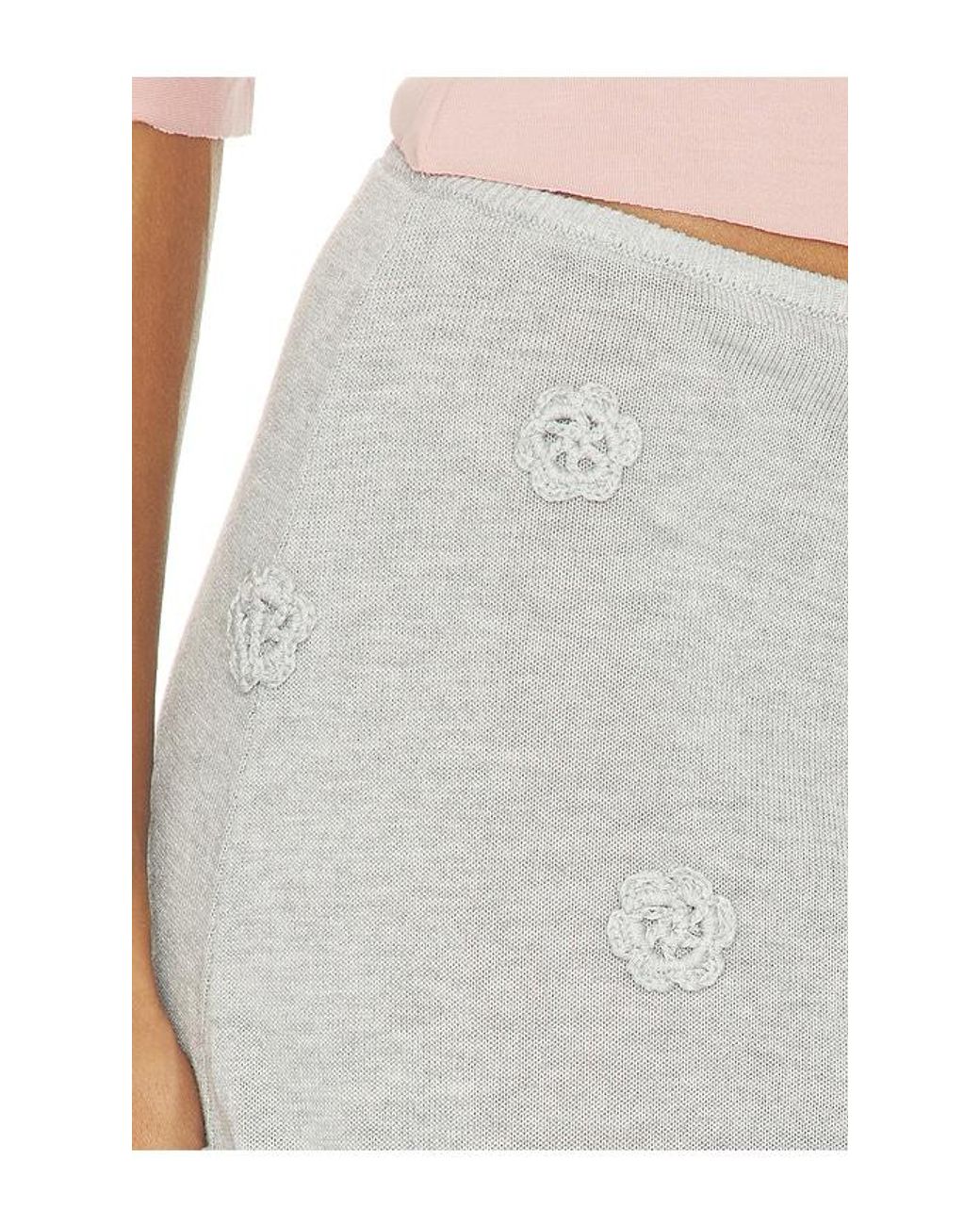 With Jean White Hazel Skirt