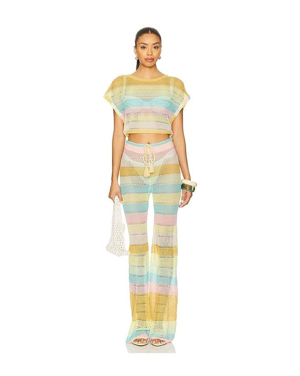 PQ Swim Yellow Bree Boho Pant