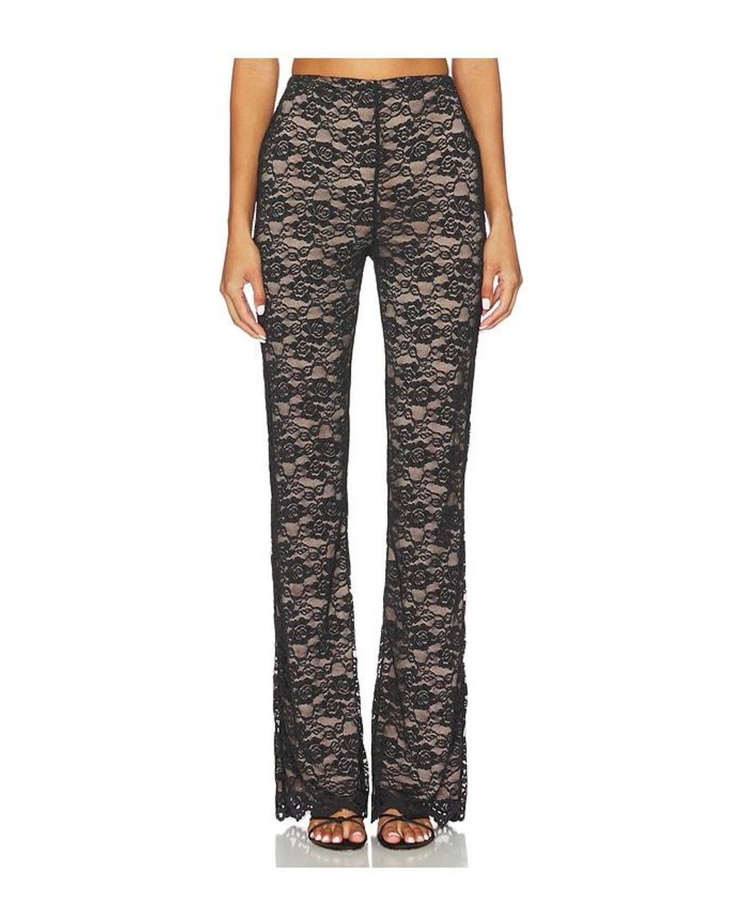 MAJORELLE Black Zariah Pant