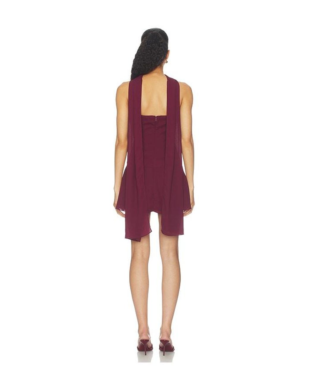 superdown Red Jayleen Mini Dress