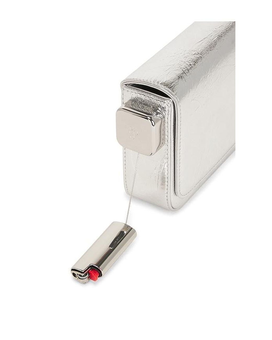 Edie Parker White Burn Collection The Clutch