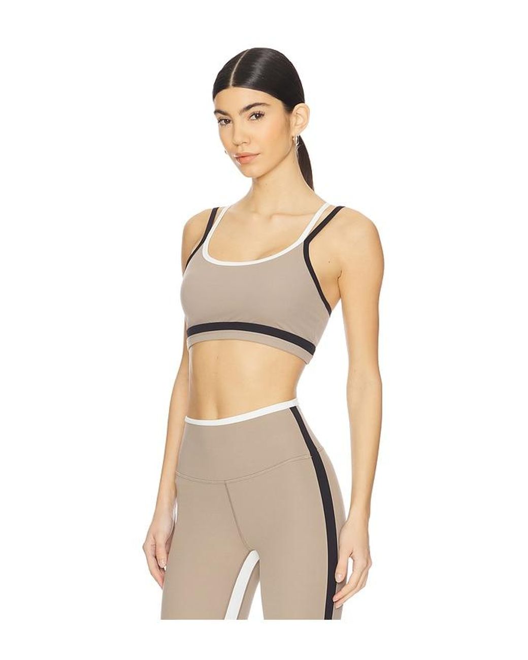 Splits59 Natural Eva Rigor Double Strap Bra