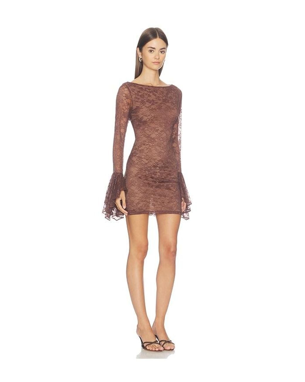 Tularosa Red Molley Mini Dress