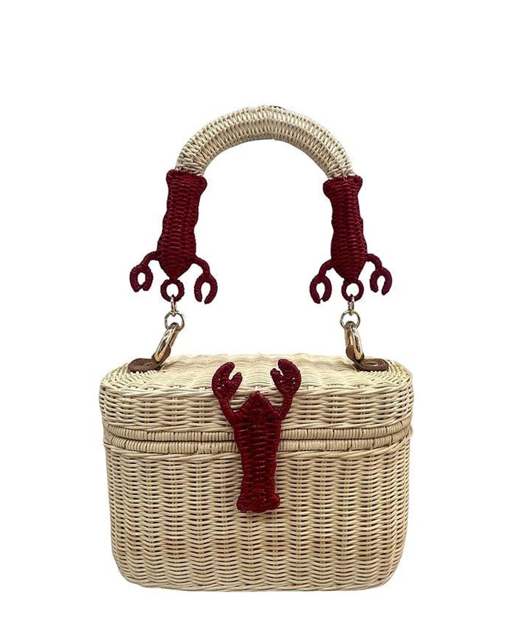 Serpui Brown Catia Lobster Bag