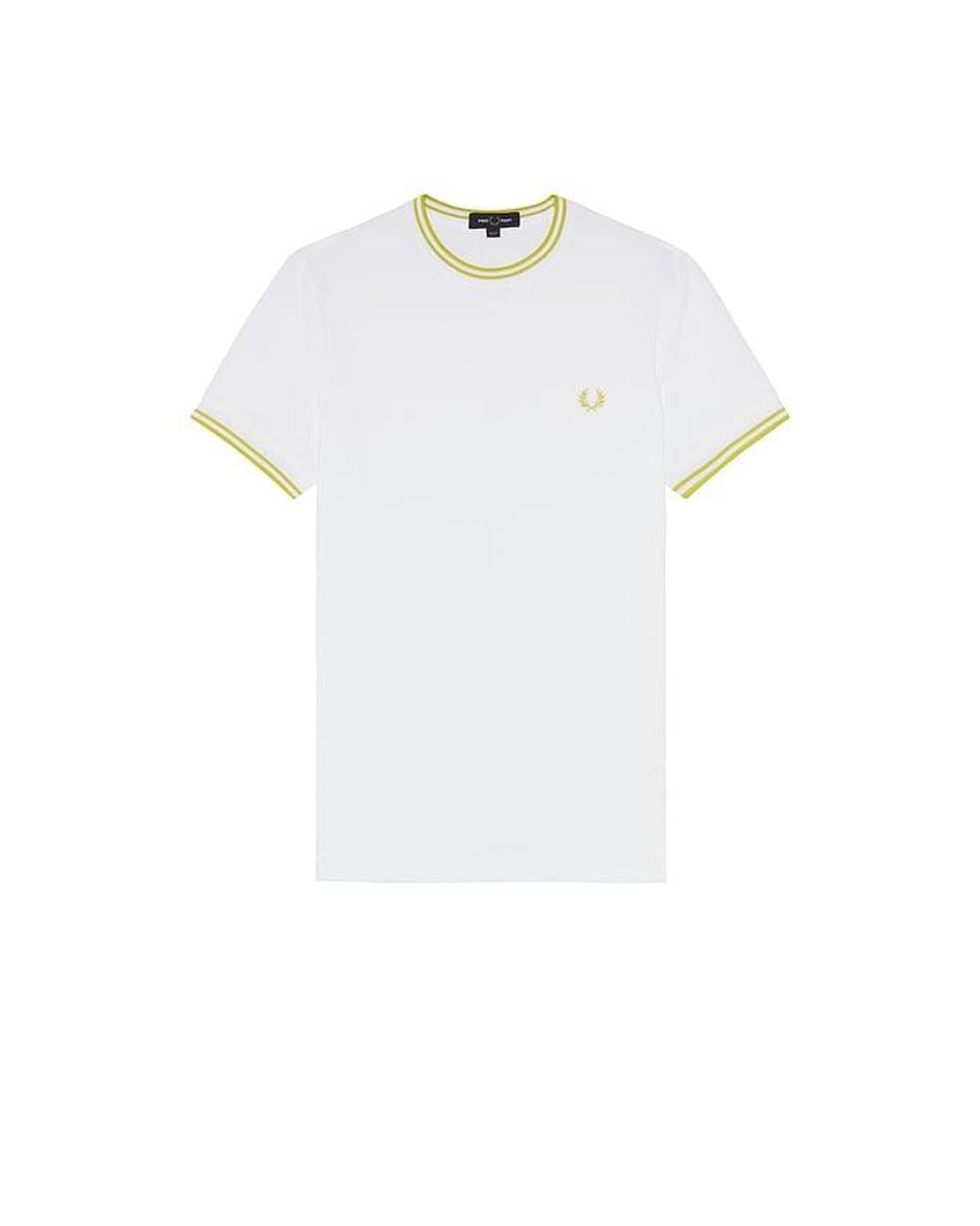 Fred Perry White Tennis T-Shirt for men