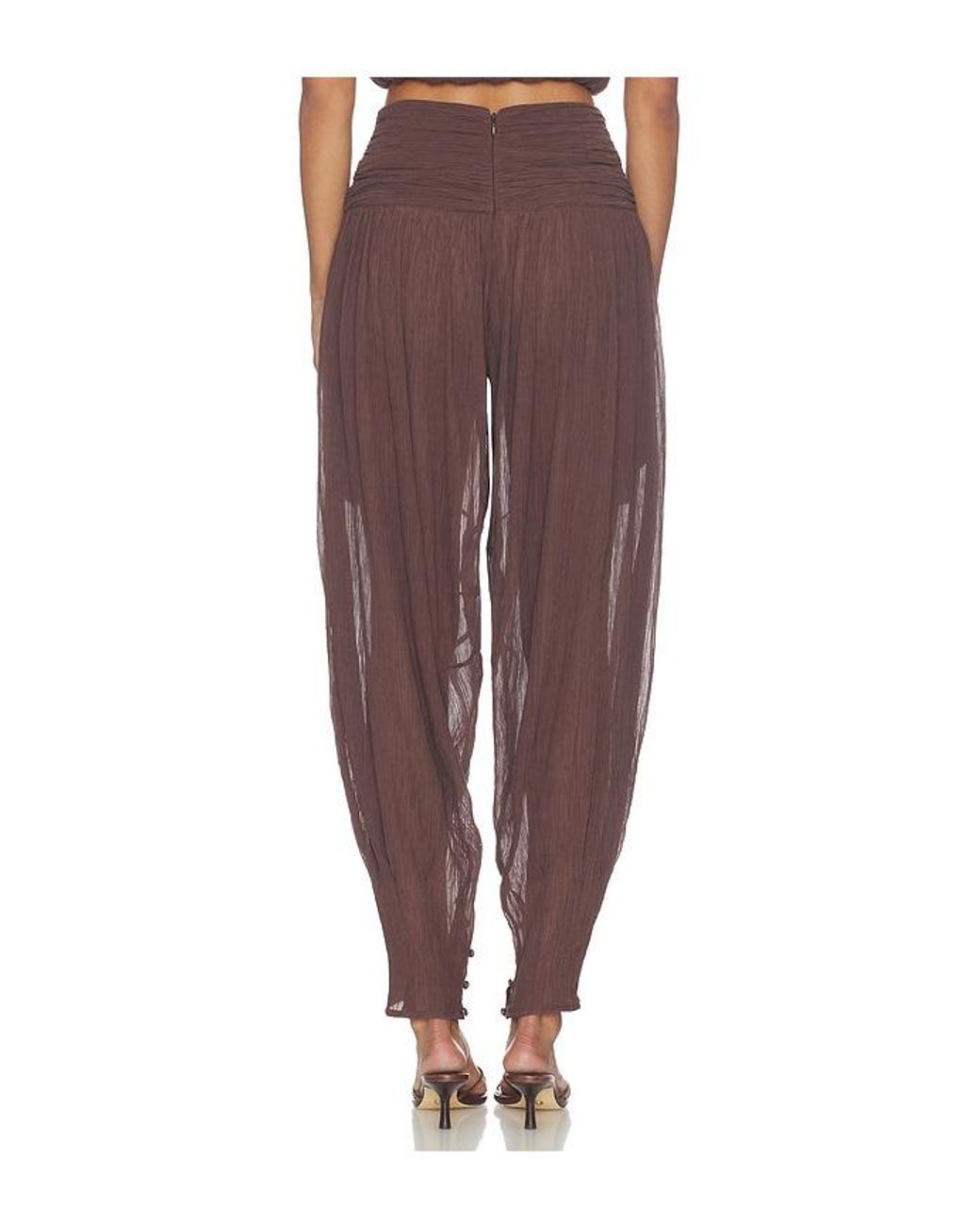 Camila Coelho Purple Mirelle Pant