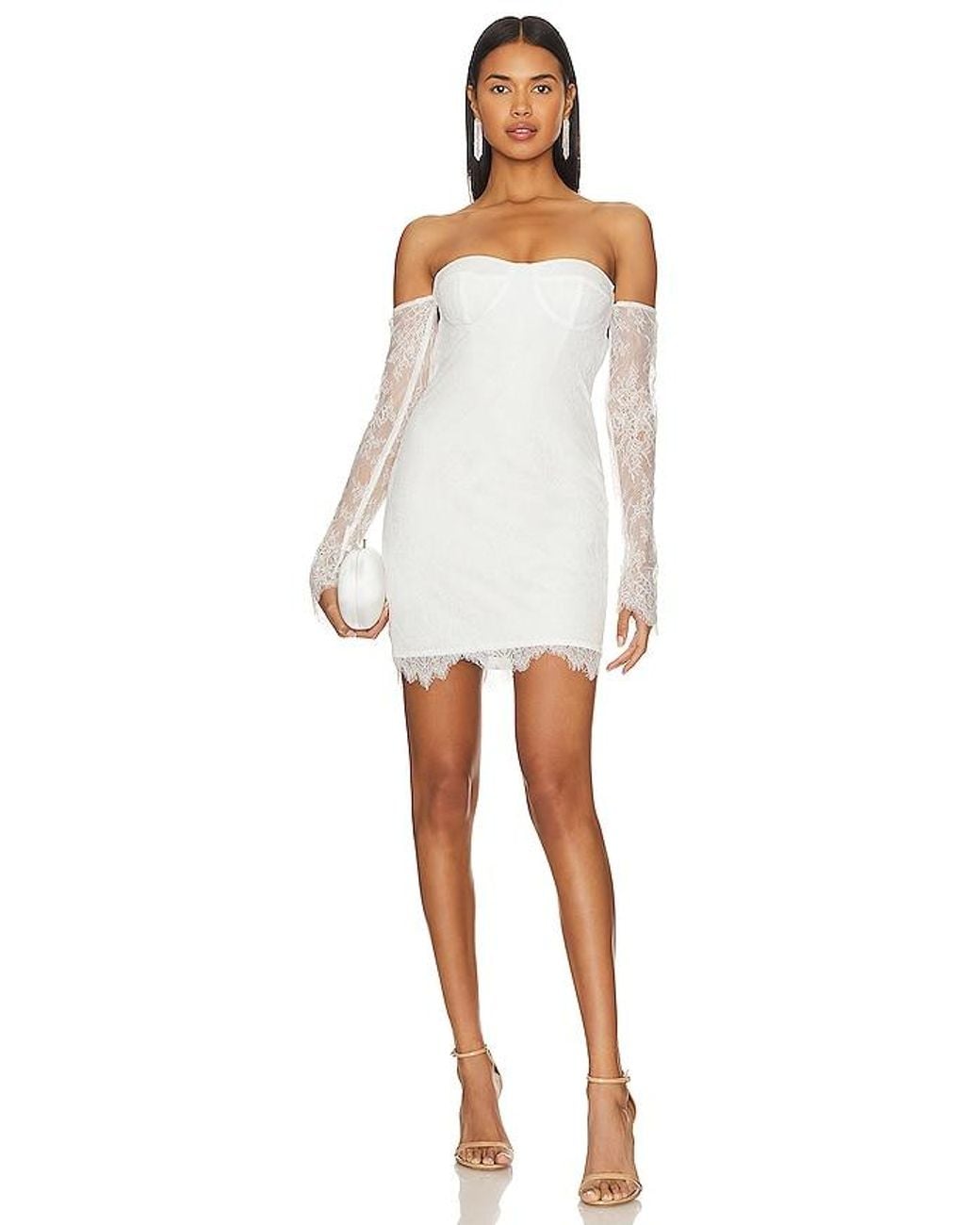 Katie May White Britt Dress