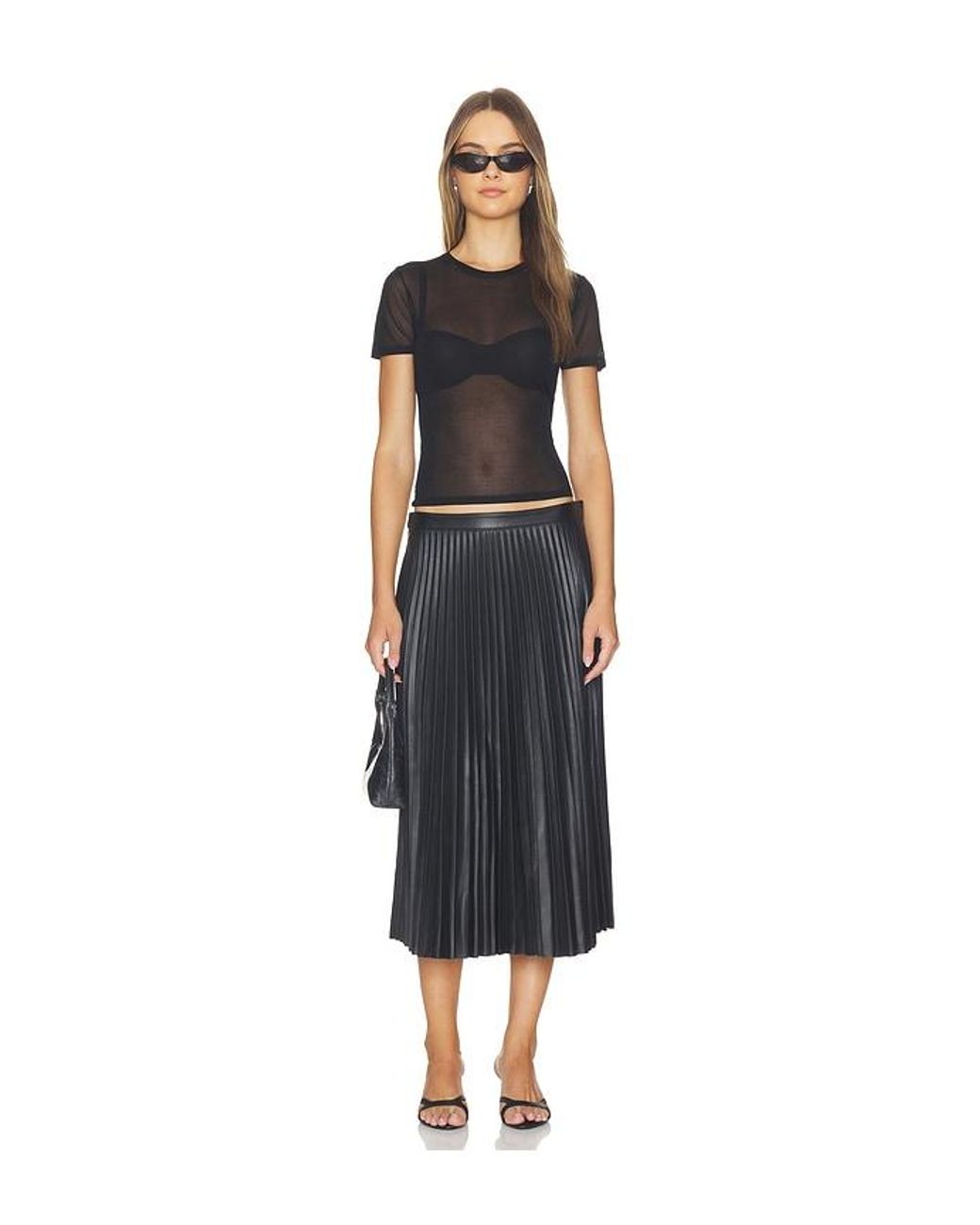 Proenza Schouler Black Daphne Skirt