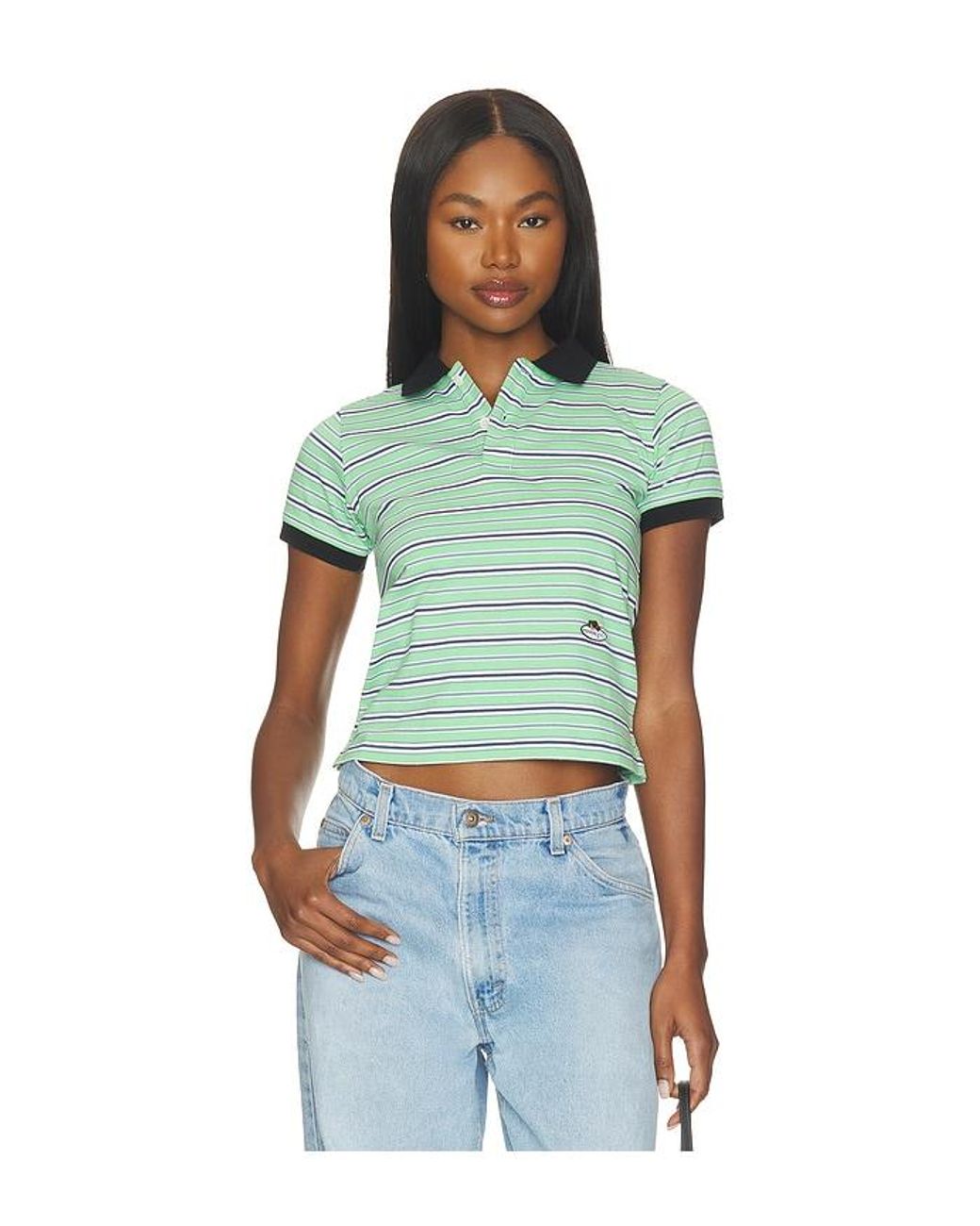 HOMMEGIRLS Green X Fruit Of The Loom Baby Polo