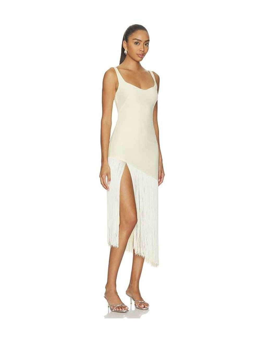 Lovers + Friends White Aisha Midi Dress